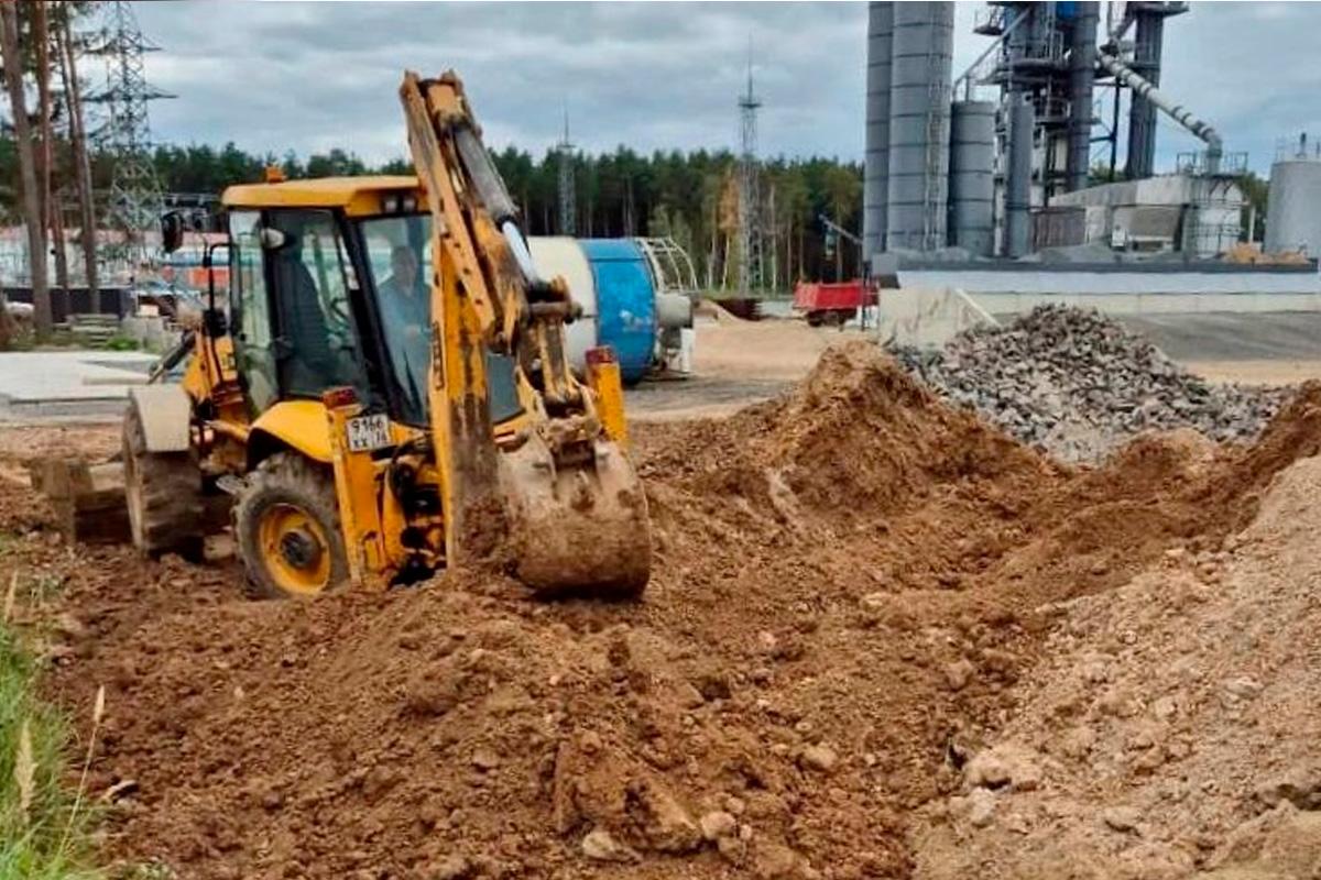 Реконструкция улицы Гагарина в Лобне охватывает более 600 метров