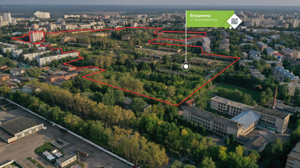 Октябрьский военный городок во Владимире будет отстраивать компания из Мурома