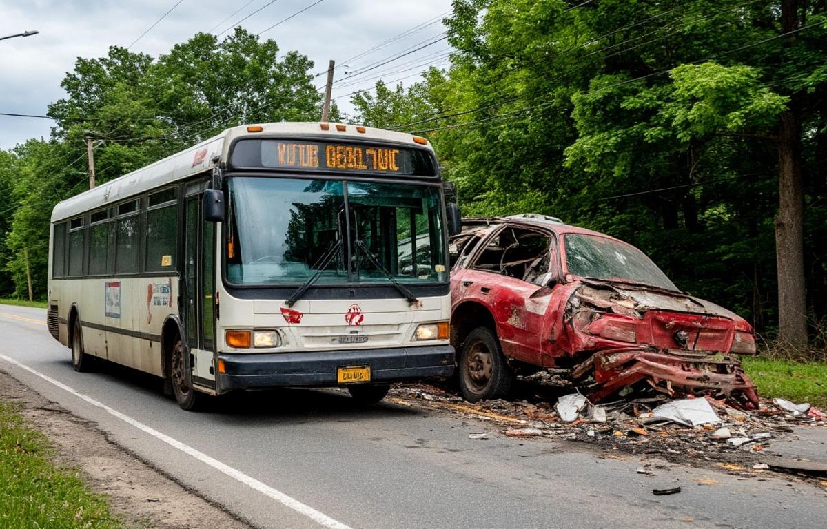 В Ярославской области в ДТП с легковушкой и автобусом пострадали 11 человек