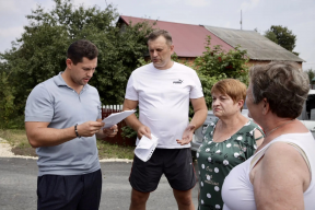 Спикер Липецкого облсовета Владимир Сериков: В Ельце завершили асфальтирование центральной дороги на улице Кольцова