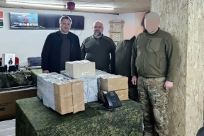 Иван Носков привез на фронт технику и средства связи, мэр Самары наградил бойцов в ходе командировки в зону спецоперации