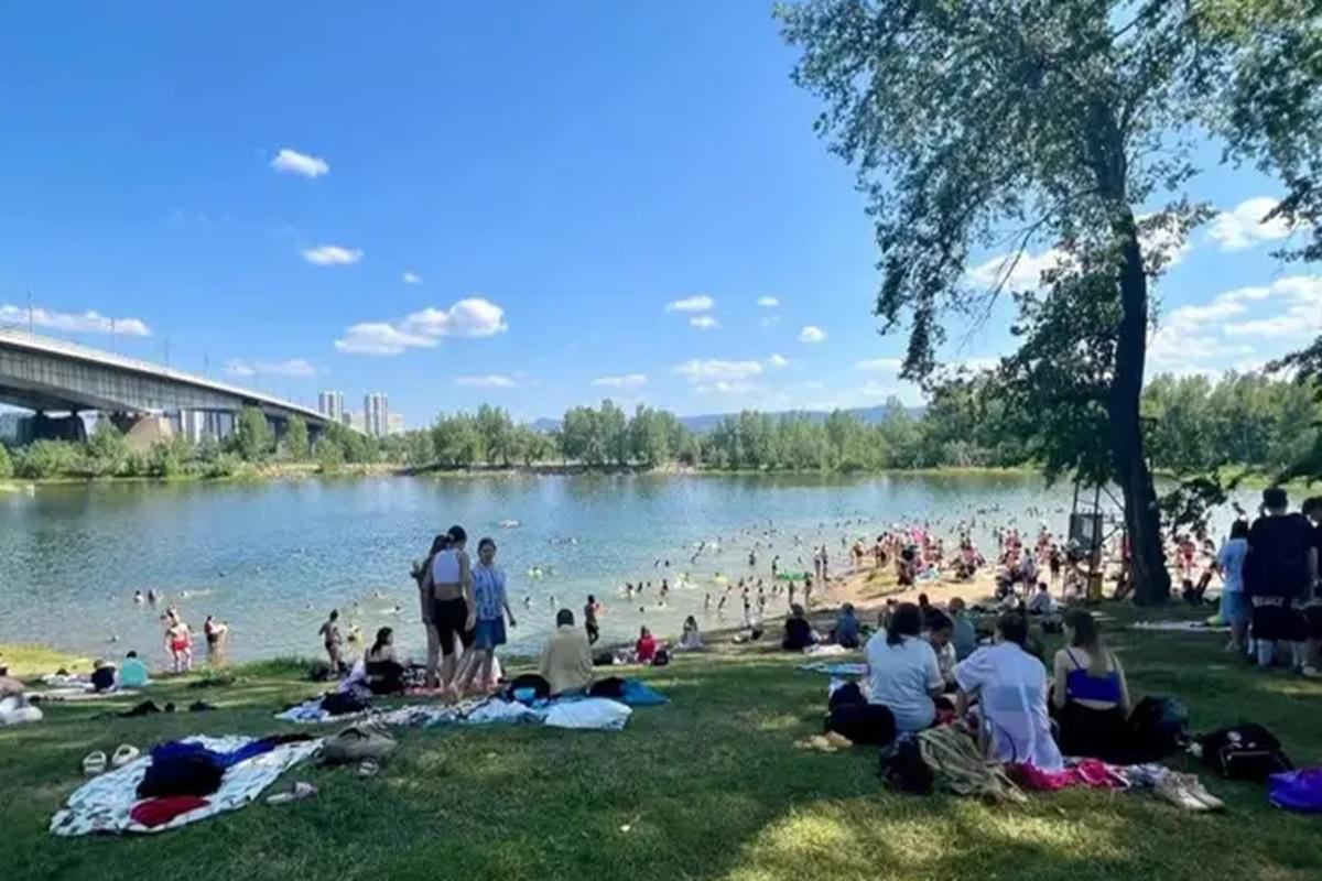 Роспотребнадзор требует запретить купаться в озере Зеркальное в Красноярске