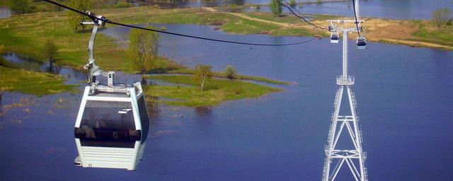 В Нижнем Новгороде новую канатную дорогу через Оку начнут строить в 2023 году