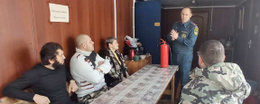 Пожарные провели профилактические беседы с постояльцами хостелов в Раменском