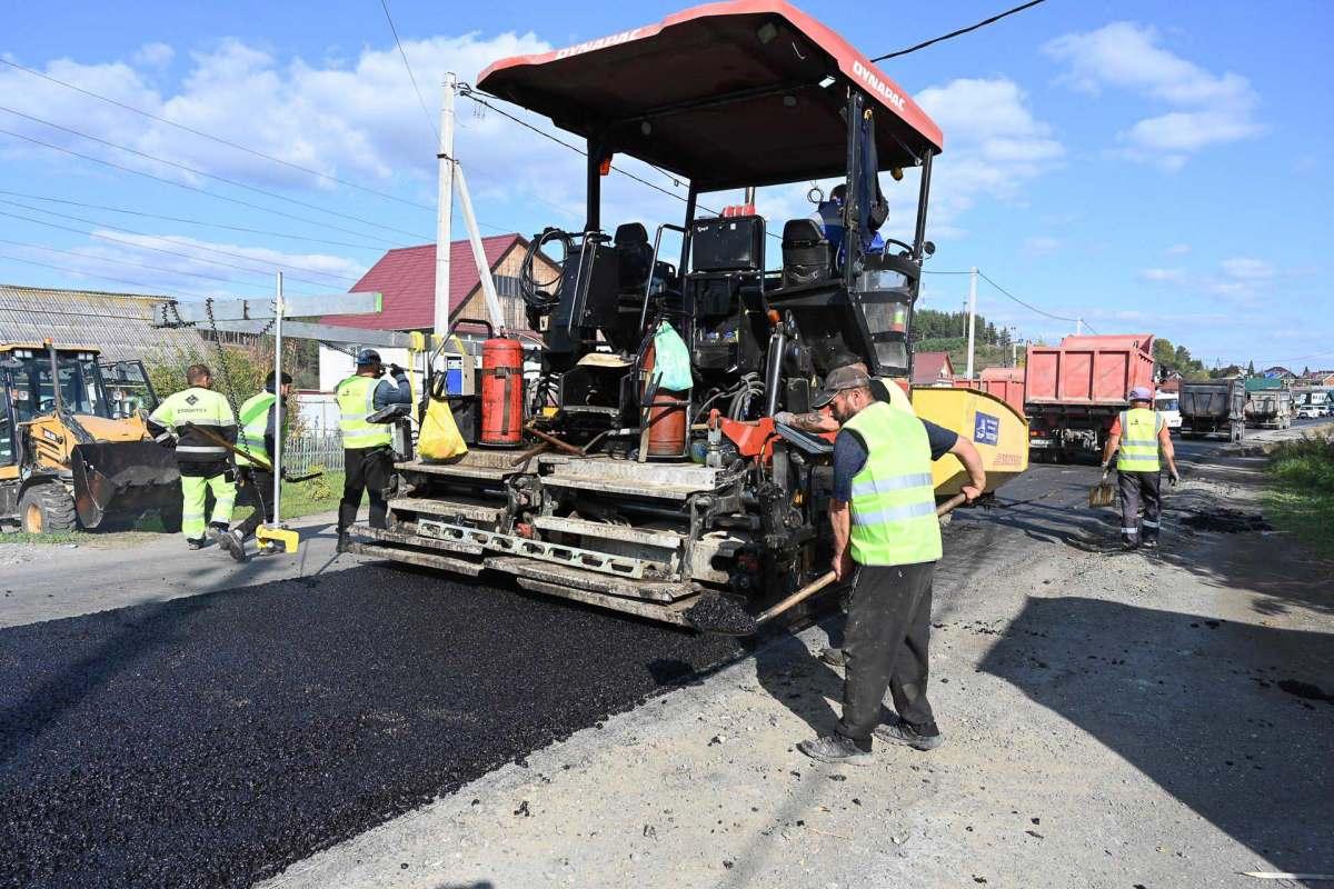Около 285 километров дорожного полотна отремонтировали в Свердловской области в текущем году