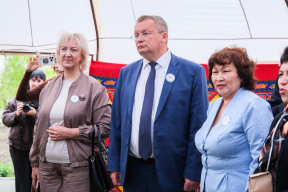 «Сила России — в сплоченности граждан»: Председатель Думы Астраханской области Игорь Мартынов поприветствовал участников фестиваля народных традиций «Карусель дружбы» в Камызякском районе