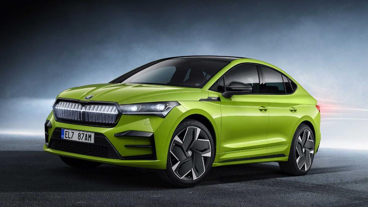 Skoda presented the Enyaq Coupe RS electric coupe-crossover
