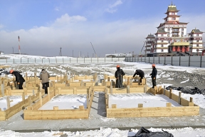 Буддийский форум меняет облик Кызыла: у монастыря появится гостиница с восточным колоритом