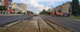 На улице Кирова в Ижевске отремонтируют трамвайные пути