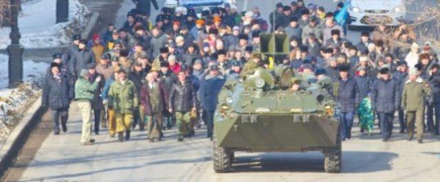 В Хабаровске прошло шествие в День памяти воинов-интернационалистов