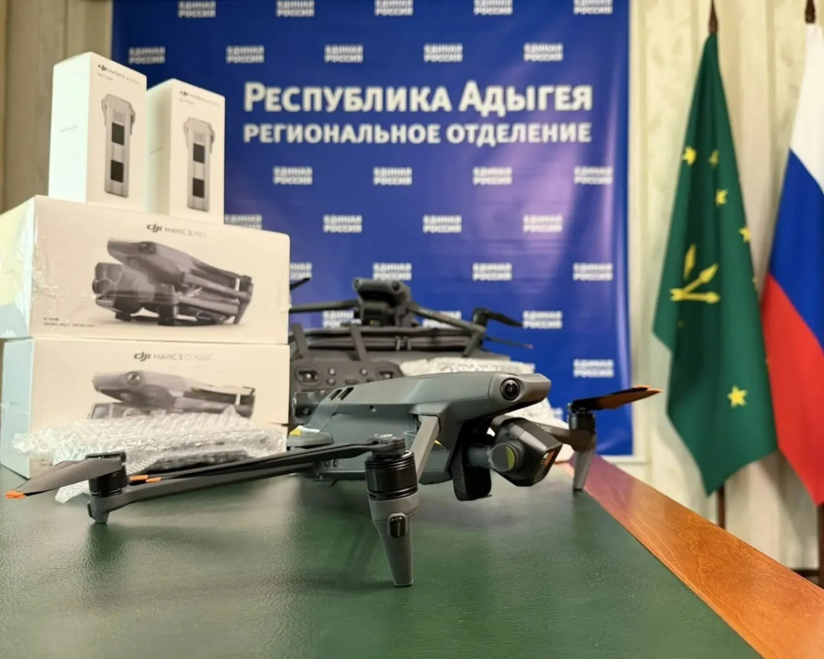 Спикер Госсовета Владимир Нарожный: В Адыгее сформировали очередную партию беспилотников для передачи в зону СВО