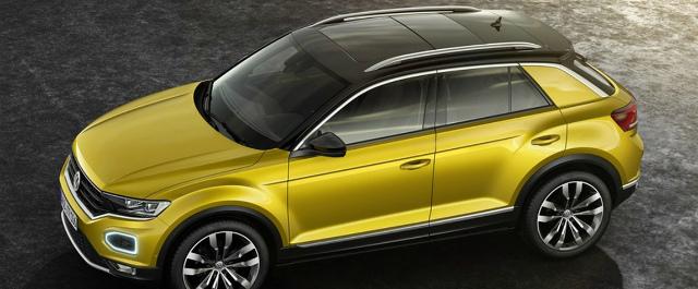 Volkswagen официально представил компактный кроссовер T-Roc