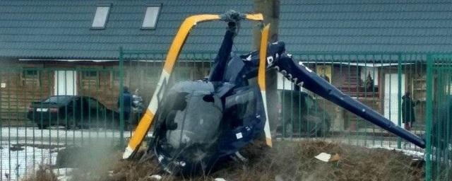 Под Ярославлем при падении вертолета пострадал один человек