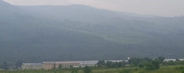 Читу закрыло дымом лесных пожаров в Якутии
