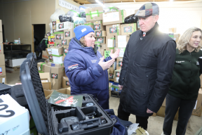 Председатель облдумы Дмитрий Фролов: В Зауралье собрали самую крупную с начала СВО партию гуманитарной помощи