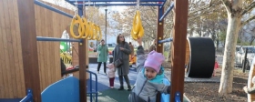 На набережной Новороссийска обустроили новую детскую площадку