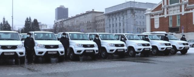 Сельские участковые Новосибирской области получили 39 новых служебных машин «УАЗ Патриот»