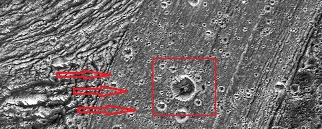 Уфологи обнаружили на спутнике Юпитера потерпевший крушение НЛО
