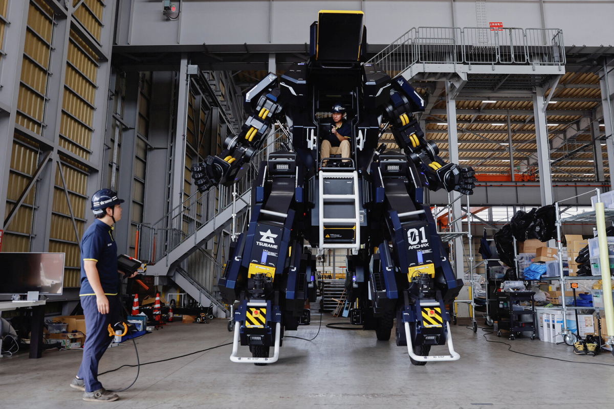 В Японии создали огромного пилотируемого робота в аниме-стиле за $3 млн — Видео