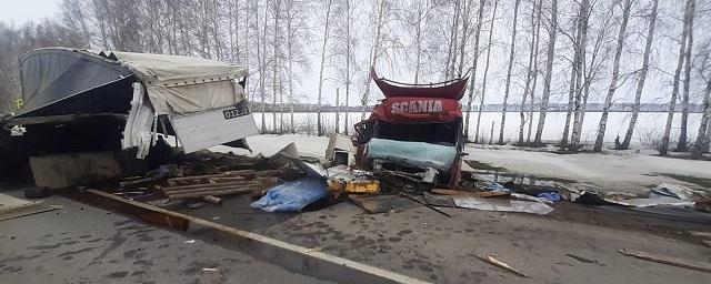 В Тамбовской области погибли два водителя при столкновении грузовика и тягача с полуприцепом