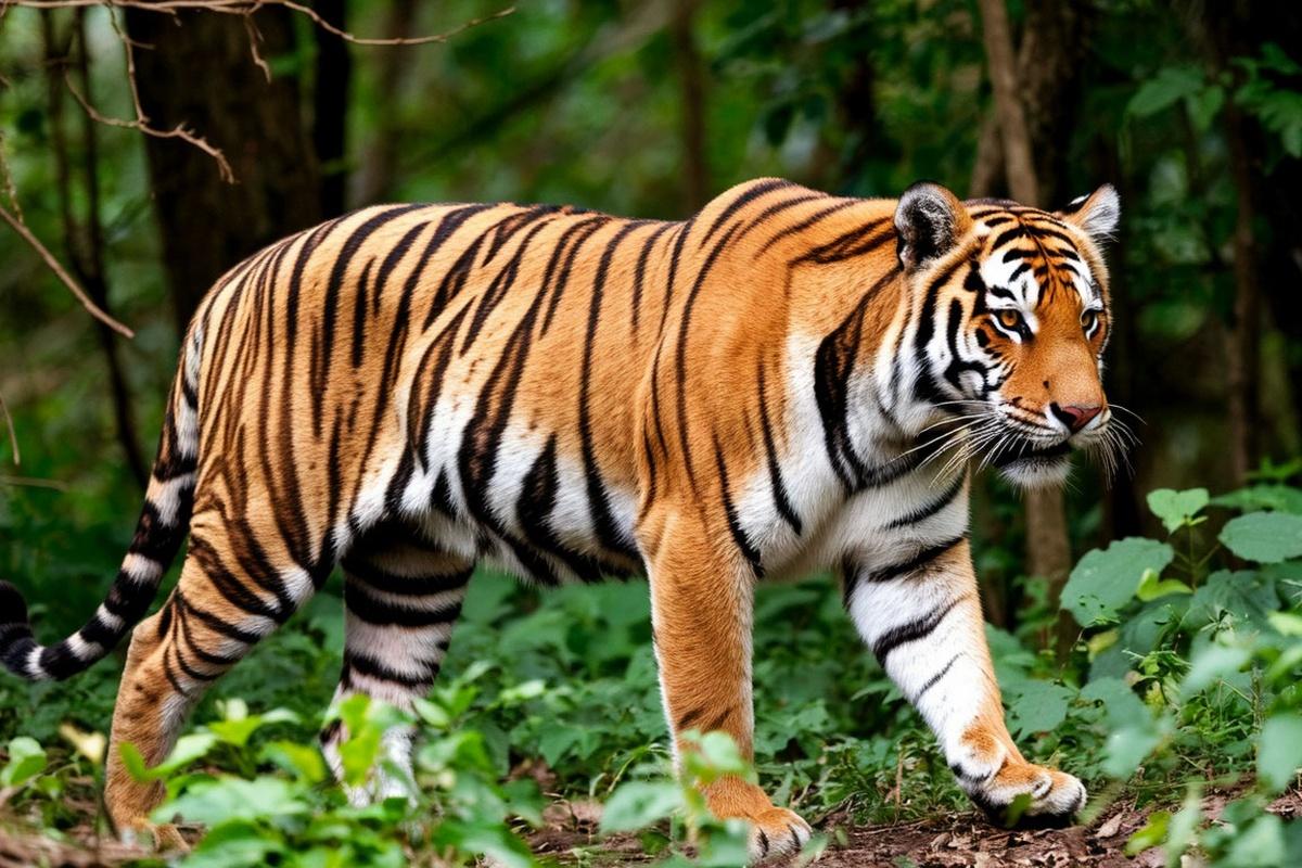 В Индии фермер стал жертвой нападения дикого тигра