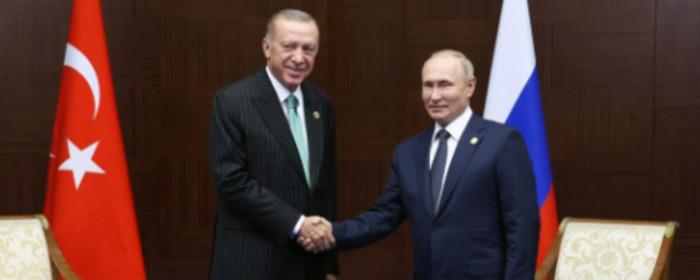 В канцелярии президента Эрдогана заявили, что Владимир Путин согласился приехать в Турцию