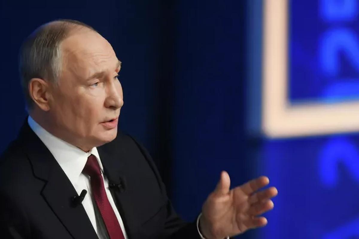 Путин обвинил Запад в нагнетании антироссийской истерии