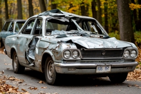 Каждое четвёртое ДТП становится для автомобиля фатальным