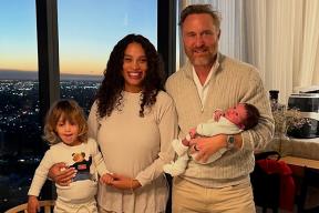 58-летний Дэвид Гетта впервые показал новорожденного сына