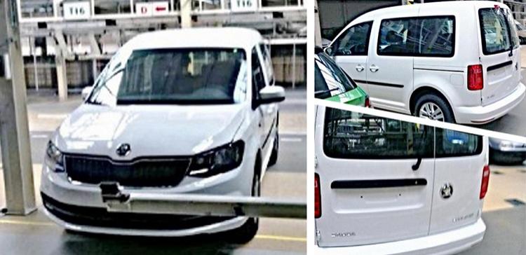 В сети опубликованы «живые» фото Skoda Roomster нового поколения