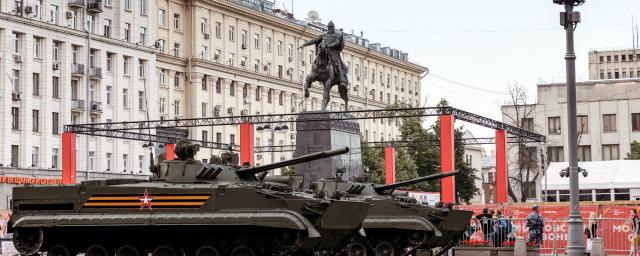 На Красной площади в Москве состоялась генеральная репетиция парада Победы