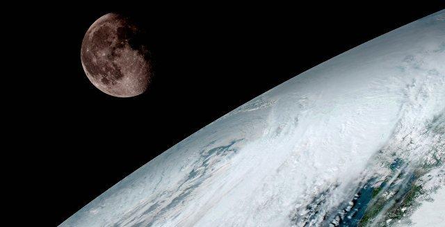 Новейший метеоспутник NASA сделал HD-снимок Земли и Луны