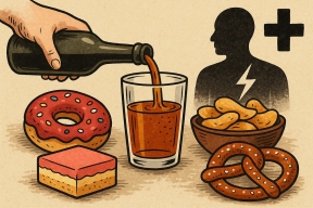 Удар по печени и поджелудочной: почему нельзя закусывать алкоголь жирным