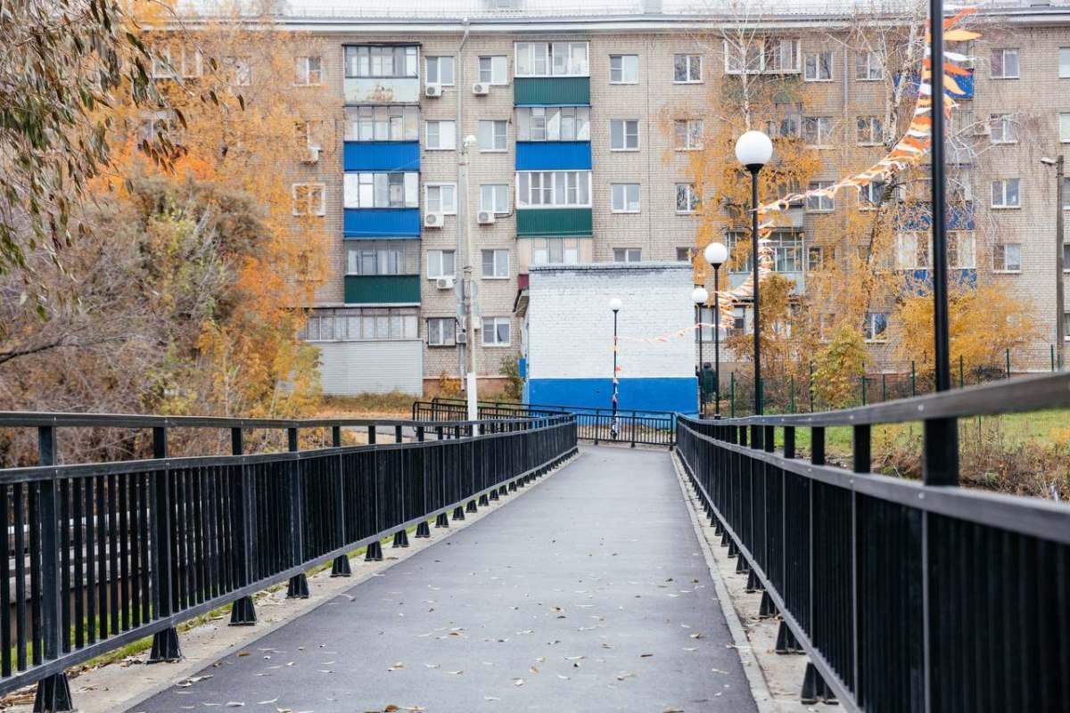 Ко Дню народного единства в Липецке открыли новую пешеходную переправу