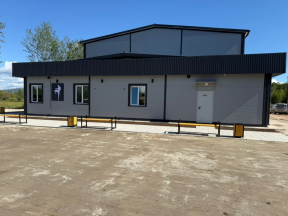 В Забайкалье построили модульный спортзал в лагере «Байрус»