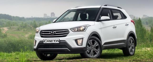 Hyundai Creta в январе стал лидером сегмента SUV на российском рынке