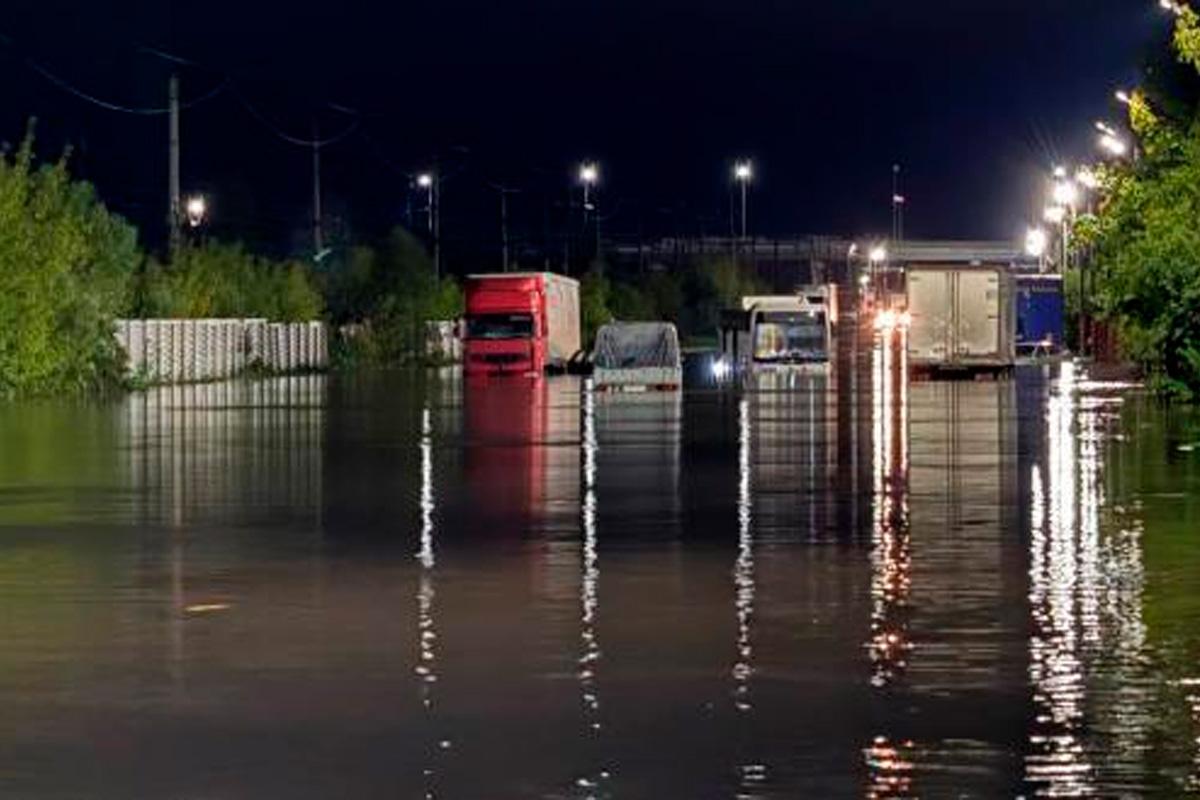 В Череповце выпало 85 мм осадков за сутки