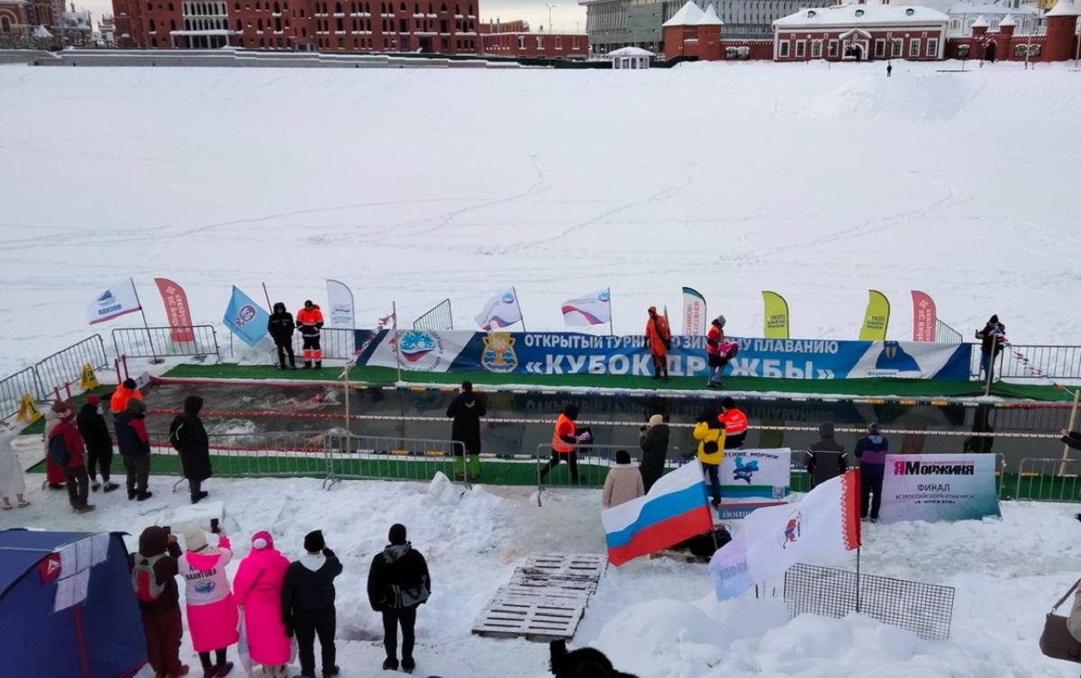 Соревнования по зимнему плаванию прошли в Марий Эл