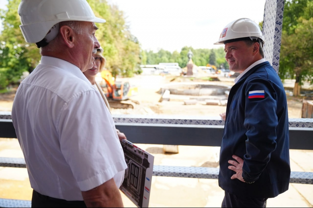 Андрей Воробьев: В Мытищах начали реконструкцию театра «ФЭСТ» в рамках нацпроектов «Культура» и «Семья»