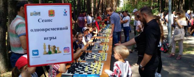 В Парке Победы в Липецке прошел шахматный фестиваль