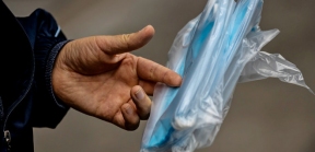 В Пензе начали производить марлевые повязки