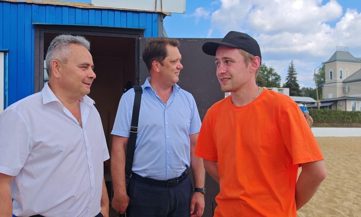 Глава города Алексей Смирнов: На пляжах Костромы созданы все условия для безопасного отдыха