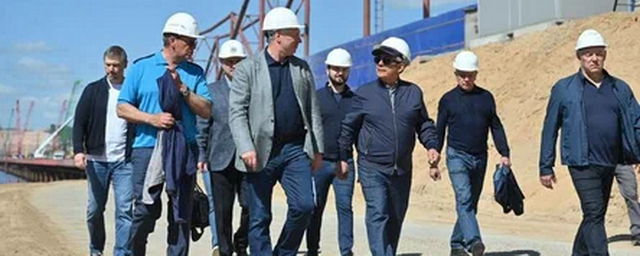 Вице-премьер Марат Хуснуллин призвал ускорить темпы строительства моста через Волгу в Татарстане