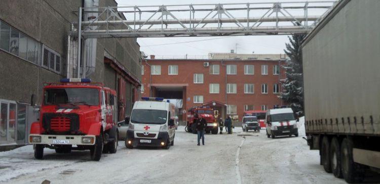 В Екатеринбурге загорелся цех машиностроительного завода