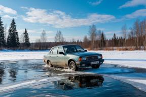 В Приморье рыбаки утонули вместе с автомобилем, провалившись под лед озера