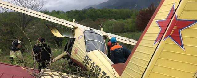 Легкомоторный самолет потерпел крушение в Северной Осетии