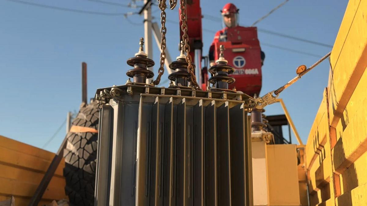 В деревне Румянцево Рузского муниципального округа заменили трансформатор для электроснабжения 113 участков многодетных семей