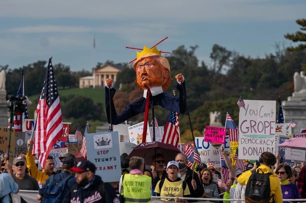 Почти 7 миллионов американцев приняли участие в митингах против Трампа