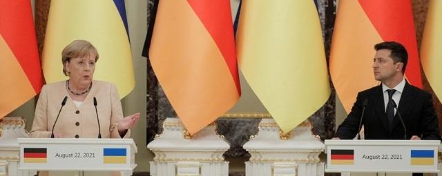 Владимир Зеленский наградил Ангелу Меркель «Орденом Свободы» за поддержку Украины