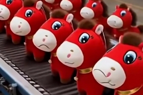 Производственный брак привел к успеху: китайцы скупают обиженную плюшевую лошадку